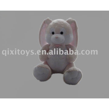 peluche en peluche de grandes oreilles lapin, jouet de lapin de Pâques, cadeau de Pâques